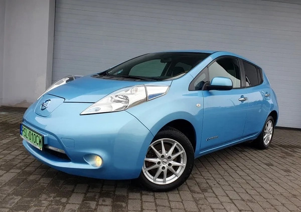 Nissan Leaf cena 32900 przebieg: 96326, rok produkcji 2015 z Gniezno małe 781